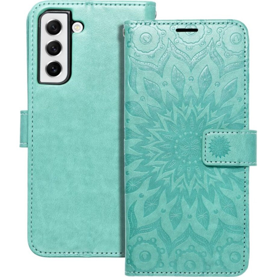 Mezzo Book Case For Samsung S21 Fe Mandala Green OEM