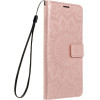 Mezzo Book Case For Samsung S21 Fe Mandala Rose Gold OEM