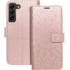 Mezzo Book Case For Samsung S22 Mandala Rose Gold OEM