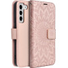 Mezzo Book Case For Samsung S22 Mandala Rose Gold OEM