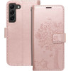 Mezzo Book Case For Samsung S22 Tree Rose Gold OEM