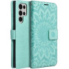 Mezzo Book Case For Samsung S22 Ultra Mandala Green OEM