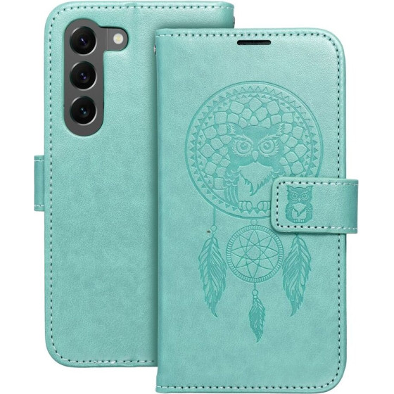Mezzo Book Case For Samsung S23 Dreamcatcher Green OEM