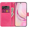 Mezzo Book Case For Samsung S24 Mandala Magenta OEM