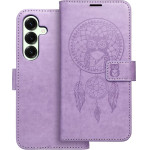 Mezzo Book Case For Samsung S25 Dreamcatcher Purple OEM