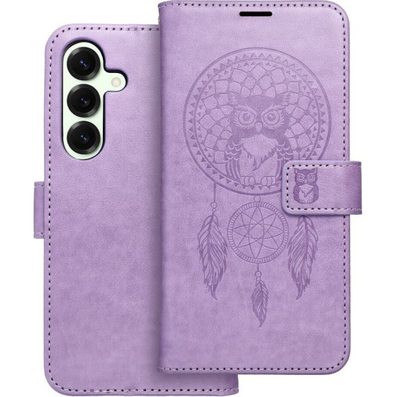 Mezzo Book Case For Samsung S25 Dreamcatcher Purple OEM
