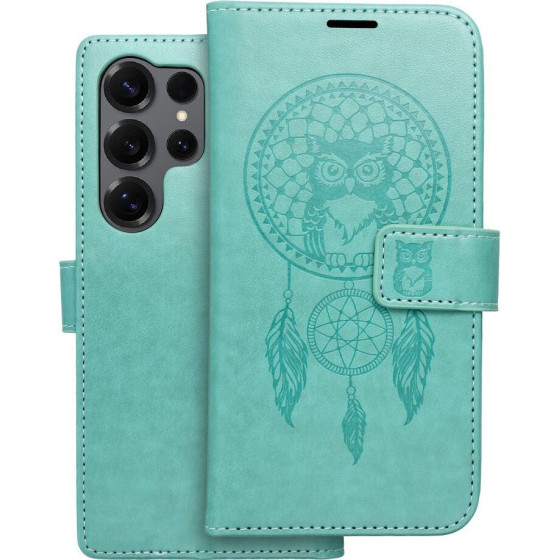 Mezzo Book Case For Samsung S25 Ultra Dreamcatcher Green OEM