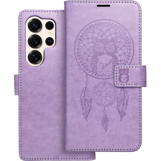 Mezzo Book Case For Samsung S25 Ultra Dreamcatcher Purple OEM