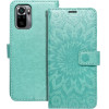 Mezzo Book Case For Xiaomi Mi 11 Lite 5G / Mi 11 Lite Lte ( 4G ) / Mi 11 Lite Ne Mandala Green OEM