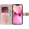 Mezzo Book Case For Xiaomi Redmi 10C Mandala Rose Gold OEM