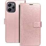 Mezzo Book Case For Xiaomi Redmi 12 4G / 12 5G Mandala Rose Gold OEM