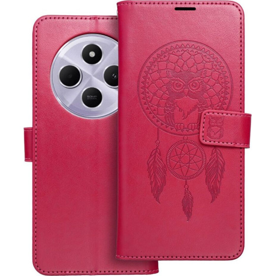 Mezzo Book Case For Xiaomi Redmi 14C Dreamcatcher Magenta OEM