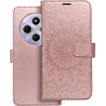 Mezzo Book Case For Xiaomi Redmi 14C Mandala Rose Gold OEM