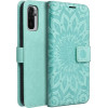 Mezzo Book Case For Xiaomi Redmi Note 10 5G / Poco M3 Pro / Poco M3 Pro 5G Mandala Green OEM