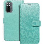 Mezzo Book Case For Xiaomi Redmi Note 10 Pro Mandala Green OEM