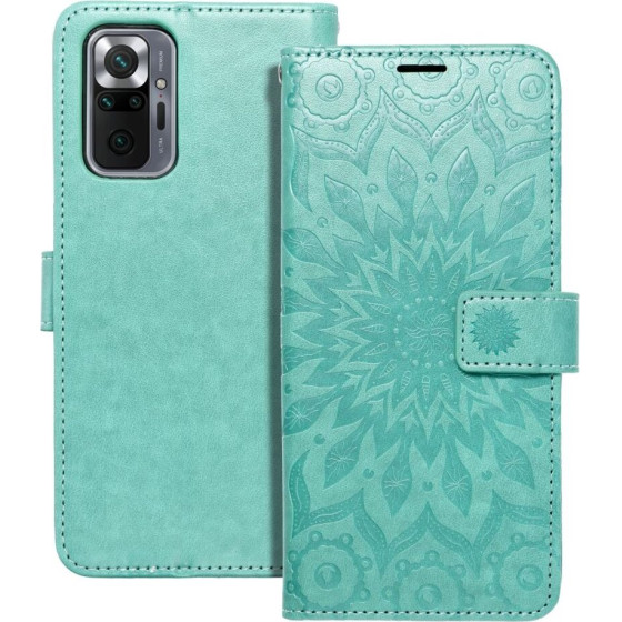 Mezzo Book Case For Xiaomi Redmi Note 10 Pro Mandala Green OEM