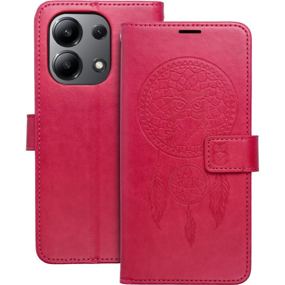 Mezzo Book Case For Xiaomi Redmi Note 13 4G Dreamcatcher Magenta OEM