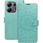 Mezzo Book Case For Xiaomi Redmi Note 13 4G Mandala Green OEM
