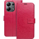 Mezzo Book Case For Xiaomi Redmi Note 13 4G Mandala Magenta OEM