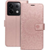 Mezzo Book Case For Xiaomi Redmi Note 13 Pro 5G Mandala Rose Gold OEM