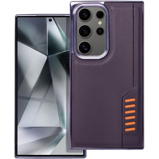Milano Case For Samsung S24 Ultra Dark Purple OEM