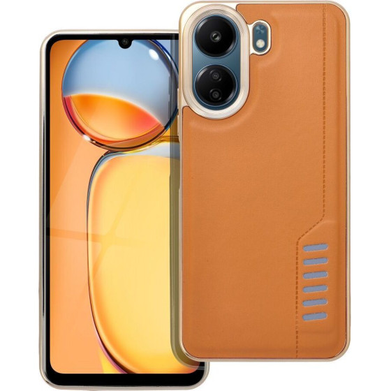 Milano Case For Xiaomi Redmi 13C / Poco C65 Brown OEM