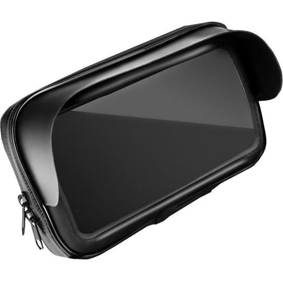 Motorcycle Holder Waterproof With Zip And Hood ( 6,4'' - 8'' ) Black OEM