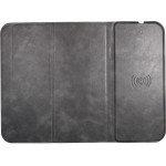 Mouse Pad With Wireless Charger 15W OJD-82 Brown Grey OEM
