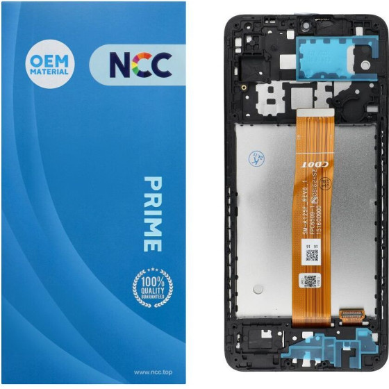 Ncc Lcd Display For Samsung A12 A125F/U/W/Mwith Frame OEM