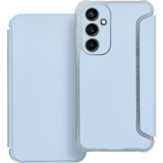 Piano Book Case For Samsung S23 Fe Light Blue OEM