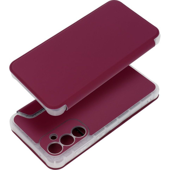 Piano Book Case For Samsung S23 Fe Magenta OEM