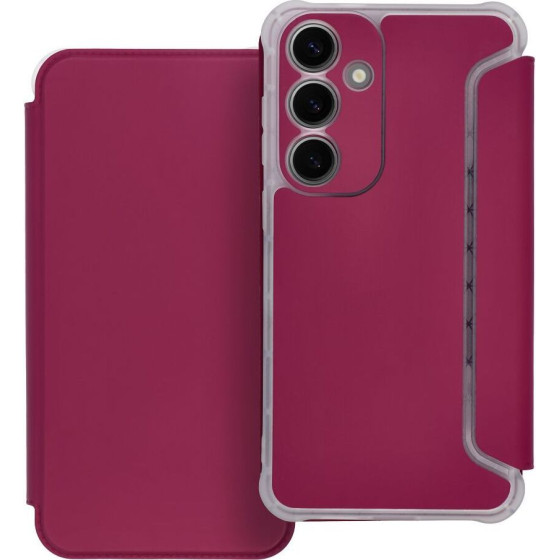 Piano Book Case For Samsung S24 Plus Magenta OEM