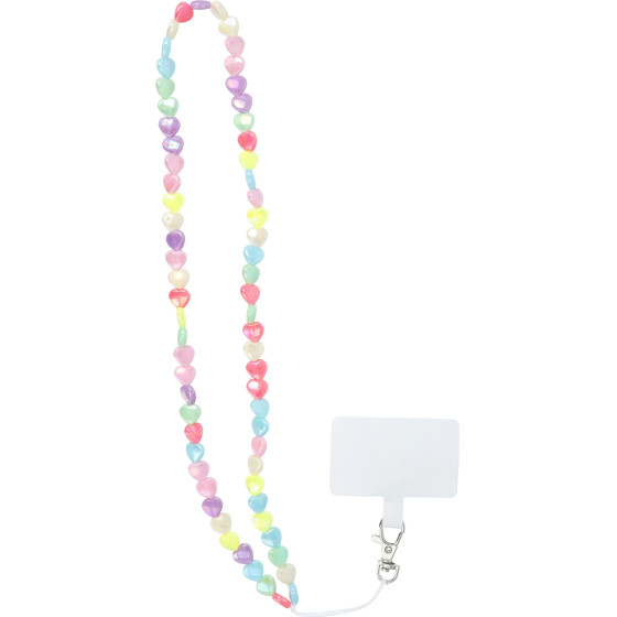 Pixie Pendant For The Phone / Cord Length 68cm (34cm In The loop) / On Neck - Hearts OEM