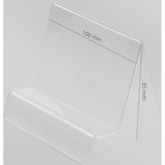 Plexi Vertical Holder With Place For Price (Navi/Tablet) OEM