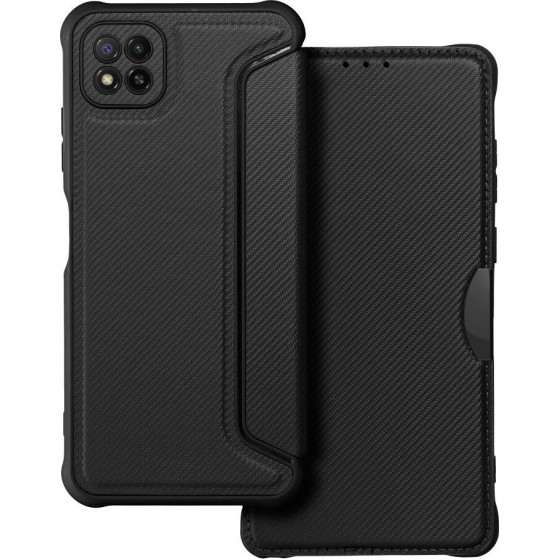 Razor Book For Samsung A22 5G Black OEM
