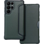 Razor Book For Samsung S22 Ultra Dark Green OEM