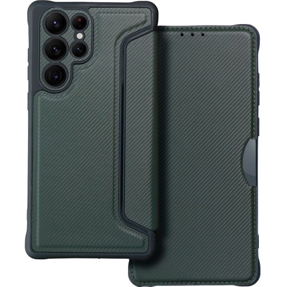 Razor Book For Samsung S22 Ultra Dark Green OEM