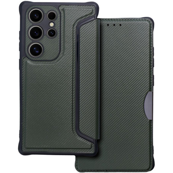 Razor Book For Samsung S24 Ultra Dark Green OEM