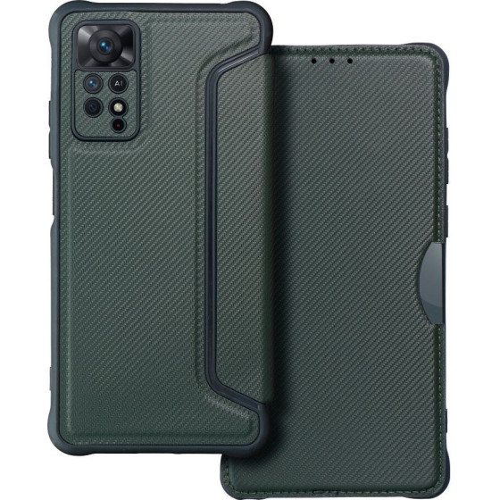 Razor Book For Xiaomi Redmi Note 11 Pro / 11 Pro 5G Dark Green OEM