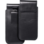 Royal - Leather Universal Flap Pocket / Black - Size 2XL+Tall - Samsung S21 Ultra / Huawei P Smart 2021 / Xiaomi Redmi 12 / Oppo A98 5G OEM