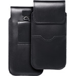 Royal - Leather Universal Flap Pocket / Black - Size Xl - Iphone 11 / 12 / 13 / Samsung S7 Edge OEM