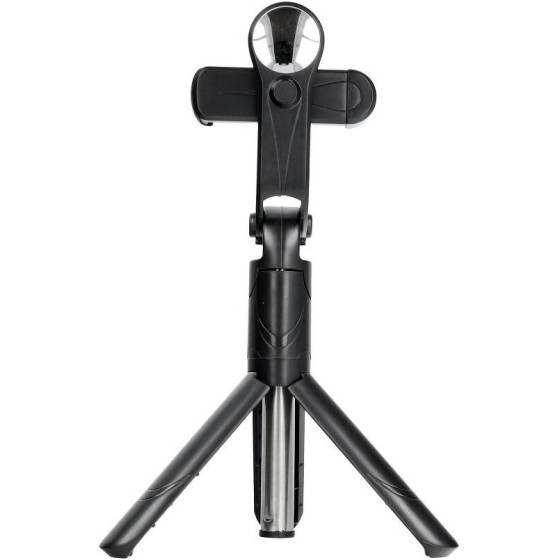 Selfie Stick With Wireless Remote Control Tripod With Mirror SSTR-11 Black OEM