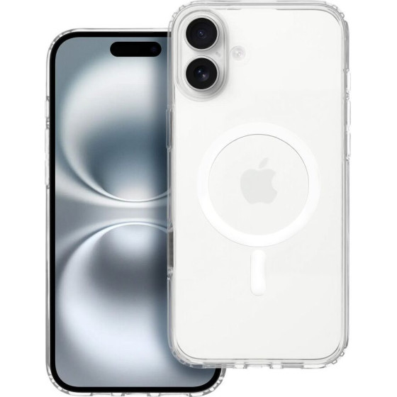 Clear Elite Mag Cover Antiyellowing Compatible With Camera Control Button And Magsafe For Iphone 16 Plus Transparent OEM