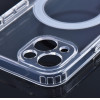 Clear Mag Cover (MID) Case Compatible With Magsafe For Samsung S23 Fe Transparent OEM