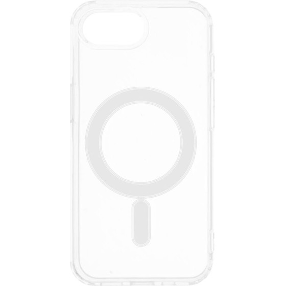 Clear Mag Cover Case Compatible With Magsafe For Iphone 16E (Se 4 2025) Transparent OEM