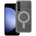 Clear Mag Cover Case Compatible With Magsafe For Samsung S23 Fe Transparent OEM