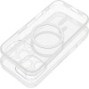 Clear Mag Cover Case With Camera Protection Compatible With Magsafe For Iphone 16 Pro Max Transparent Glitter OEM