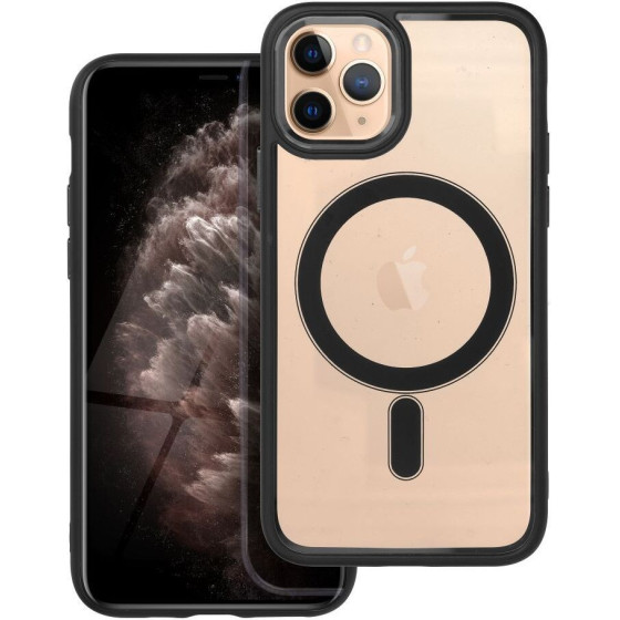 Color Edge Mag Cover Case Compatible With Magsafe For Iphone 11 Pro Black OEM