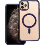 Color Edge Mag Cover Case Compatible With Magsafe For Iphone 11 Pro Max Deep Purple OEM