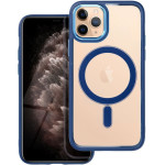 Color Edge Mag Cover Case Compatible With Magsafe For Iphone 11 Pro Navy Blue OEM